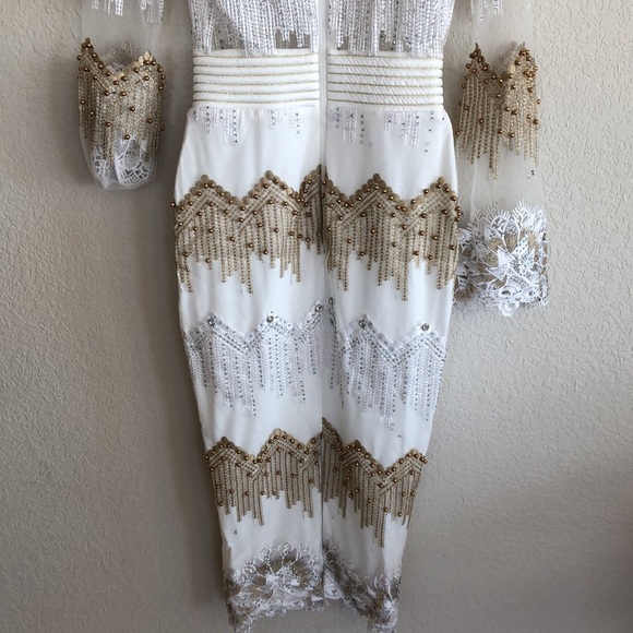 zhivago CHRYSLER dress IN MOET size 2 - Picture 14 of 16